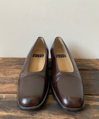 Brown Leather Pumps