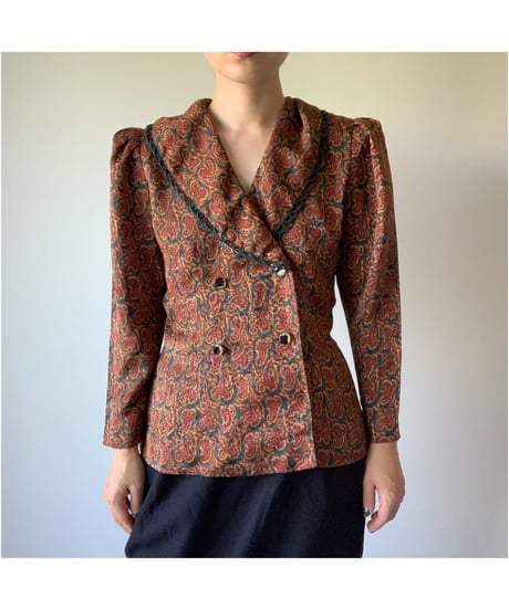 Paisley Pattern Blouse