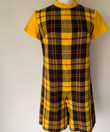 "1964's～73's" Tartan Check Combinaison