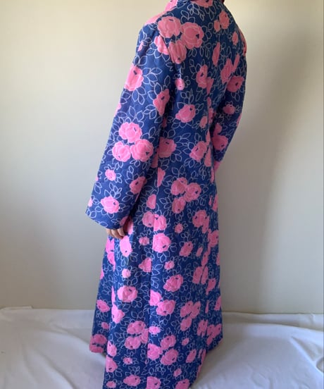 Quilting Floral Pattern Dress