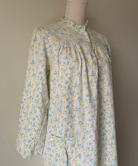 Flower Print Room Wear Dress