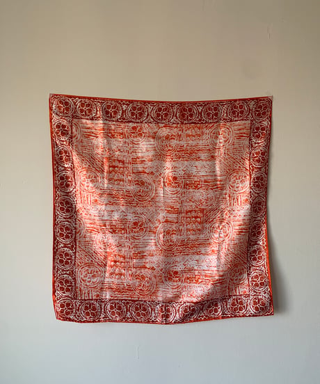 Scarf -All-over pattern-