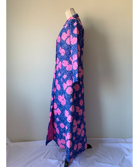 Quilting Floral Pattern Dress