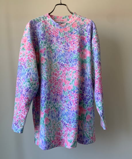 Flower Print Sweat Setup