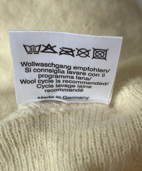 Angora knit shorts