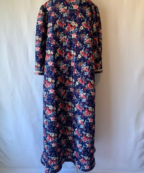 Quilting Floral Pattern Dress