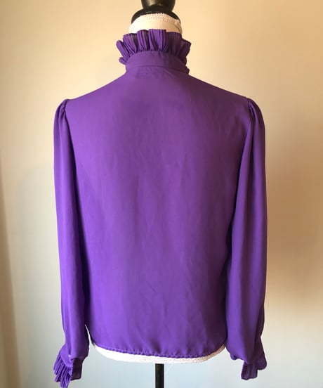 See-Through Frill Blouse