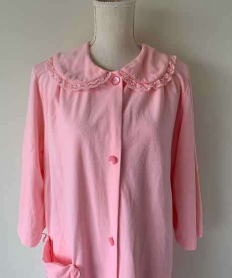 60s-70s Pale pink maxi dress