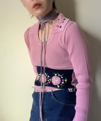 Flower Embroidery Sweater