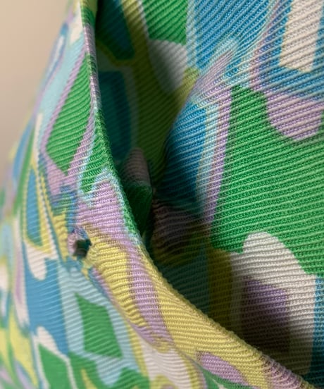 All-over print mini skirt