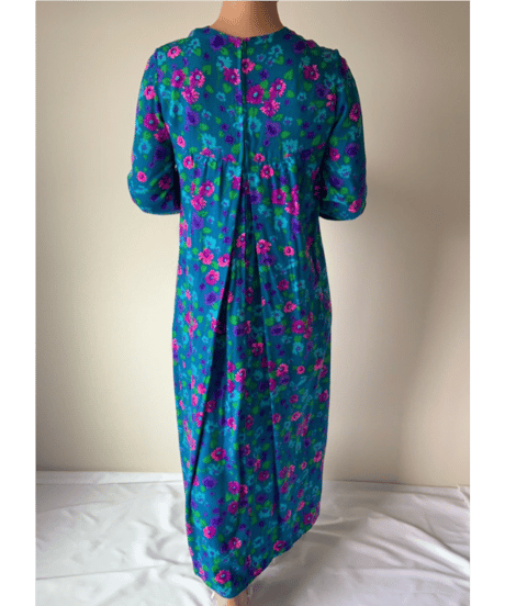 【お取り置き】Crew Neck Flower Print Dress