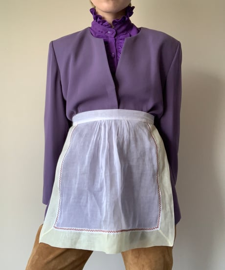 "1950s-1980s" See Through Waist Apron-TypeC-
