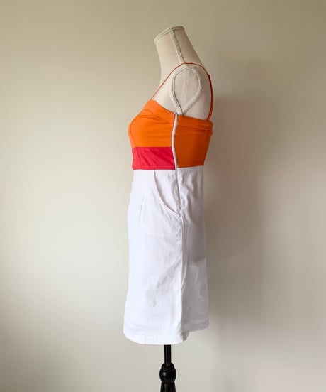 Two-tone Camisole Dress