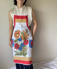 Dead Stock Flower Print Apron