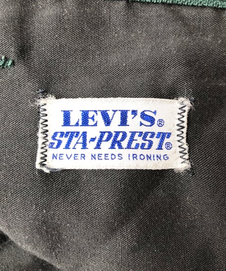 1977"LEVI'S STA~PREST" flare pants
