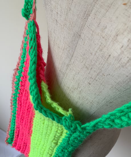 Handmade  Knit Shoulder Bag