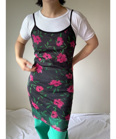 Flower Print Camisole Dress