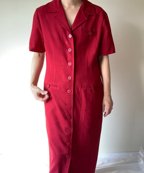 Open Front Maxi Dress