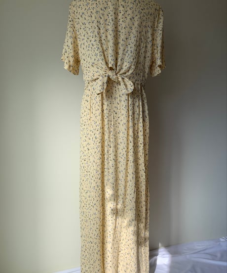Flower Print Maxi Dress