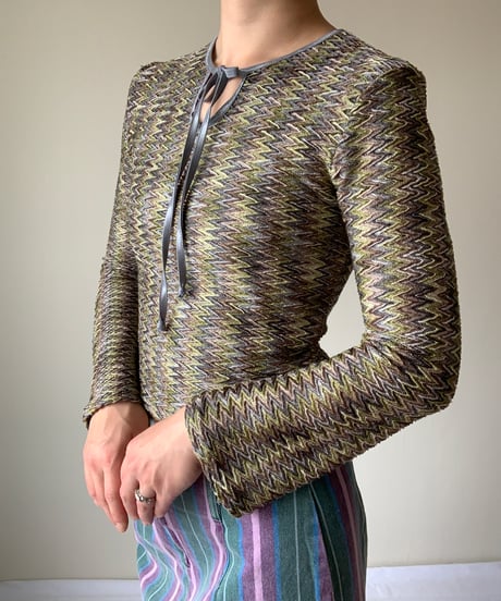 Chest Ribbon 3D Pullover