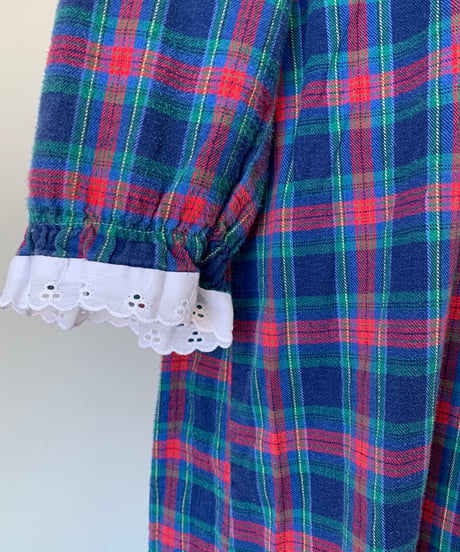 Tartan Check Maxi Dress
