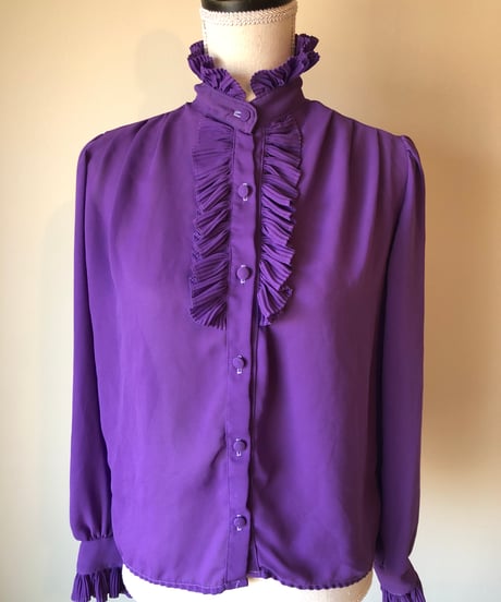 See-Through Frill Blouse