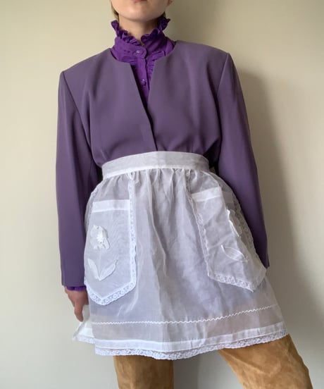 "1950s-1980s" See Through Waist Apron-TypeA-