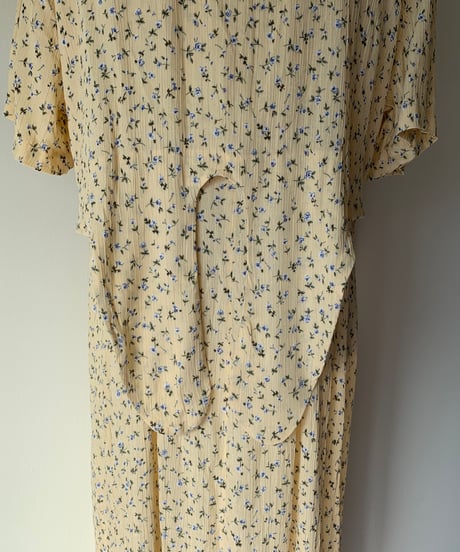 Flower Print Maxi Dress