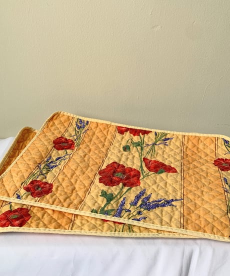 ◉2P Set◉ Quilted Placemat