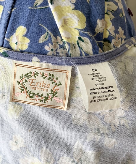 Flower Print Cotton Dress