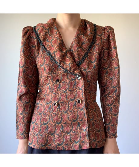 Paisley Pattern Blouse