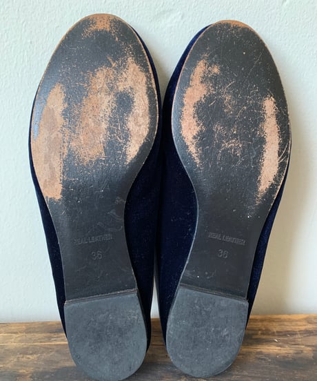 Velvet Slip-ons