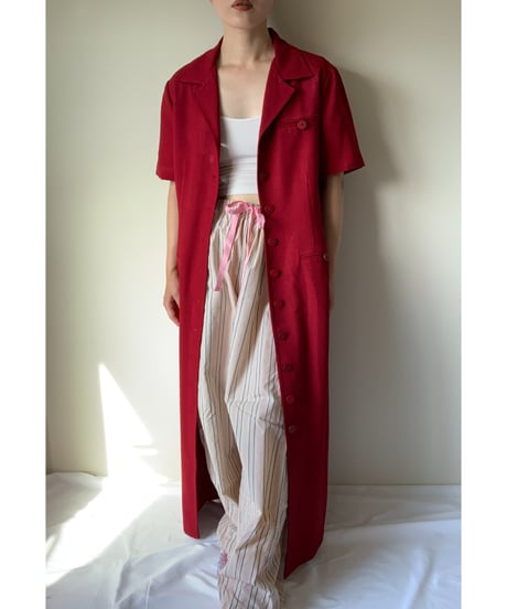 Open Front Maxi Dress