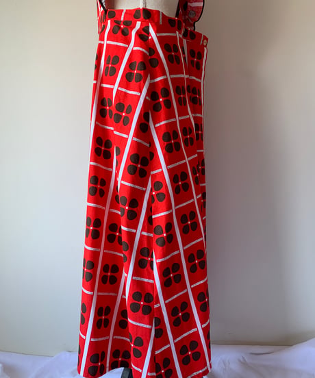Vintage Tampere Apron Maxi Dress