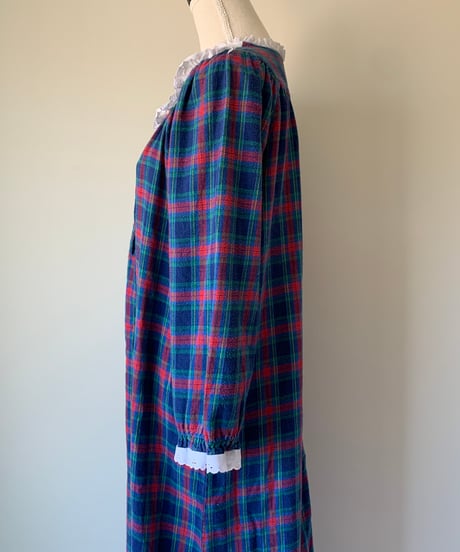 Tartan Check Maxi Dress