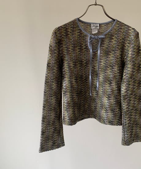 Chest Ribbon 3D Pullover