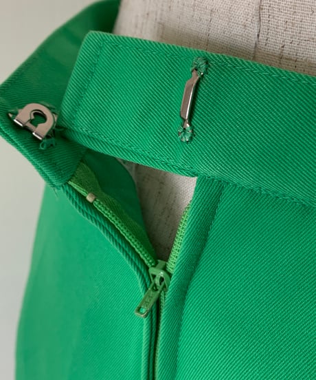 Green culottes