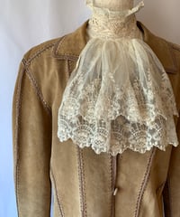 "Ralph Lauren" Lace Frill Blouse