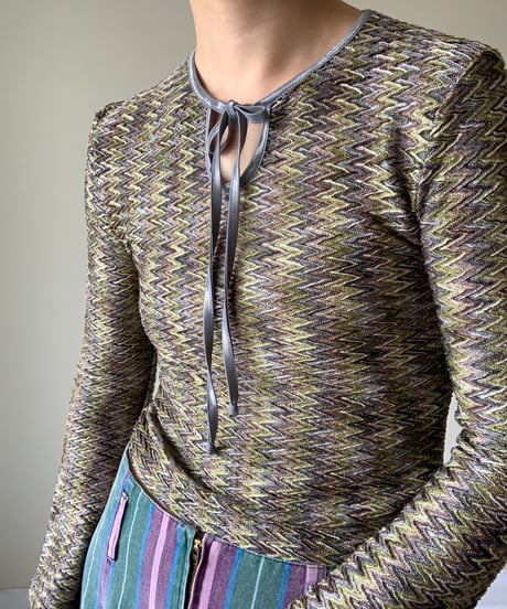 Chest Ribbon 3D Pullover