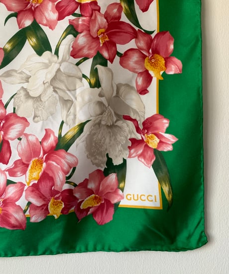 "GUCCI" Scarf -green-
