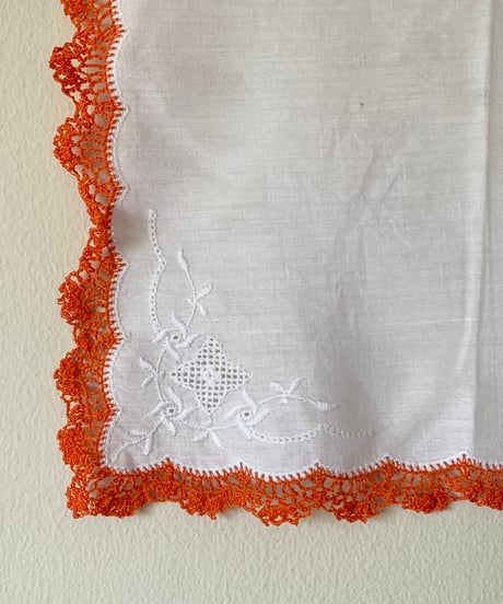 Embroidered Lace Handkerchief