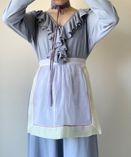 "1950s-1980s" See Through Waist Apron-TypeC-