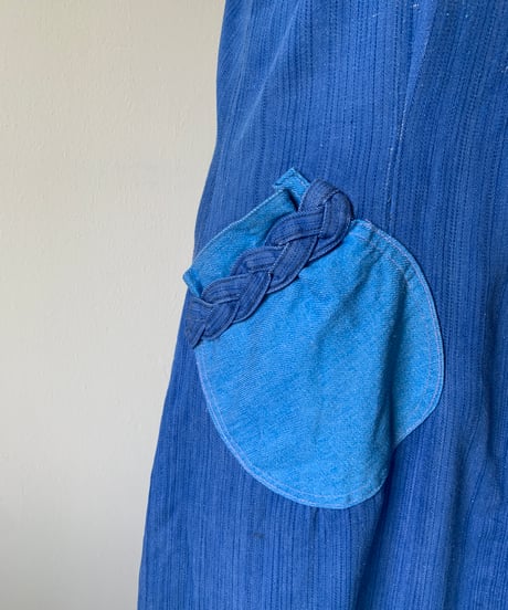 Denim Material Camisole Dress