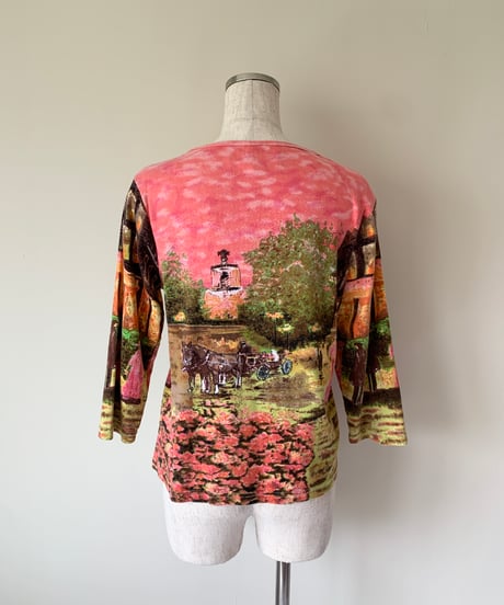 Painting Print Tops