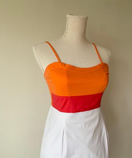 Two-tone Camisole Dress