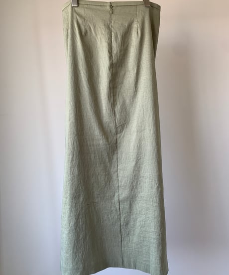 Nylon Sage Straight Maxi Skirt