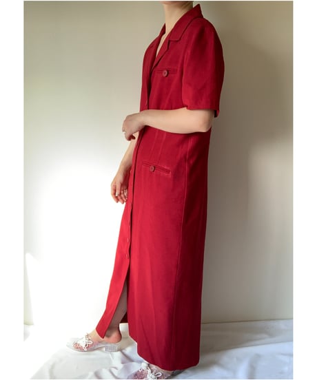 Open Front Maxi Dress