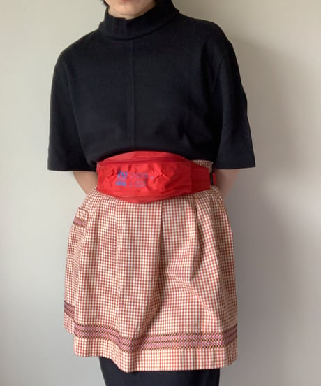 Nylon Red Waist Pouch