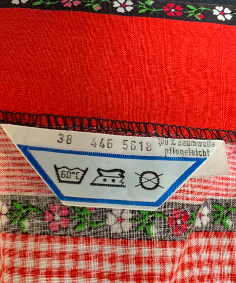 German folk motifs dress