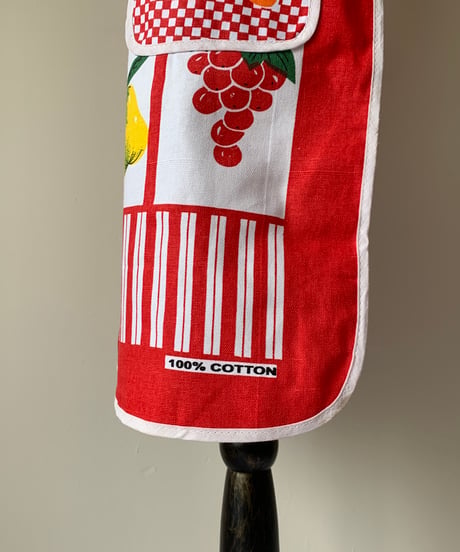 Dead Stock Fruit Print Apron